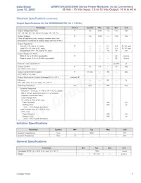 QRW035A0F741-HZ Datasheet Page 3