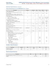 QRW035A0F741-HZ Datasheet Page 12