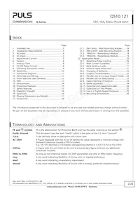 QS10.121-A1 Datasheet Page 2
