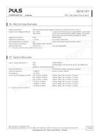 QS10.121-A1 데이터 시트 페이지 15