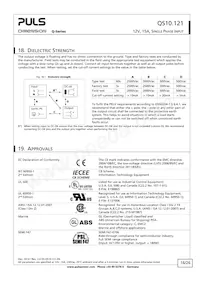 QS10.121-A1 데이터 시트 페이지 16