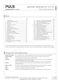 QS10.241-A1 Datasheet Page 2