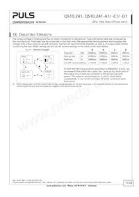 QS10.241-A1 Datasheet Page 17