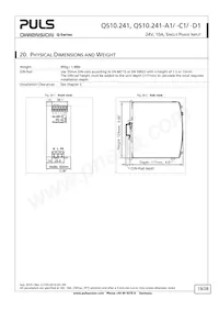 QS10.241-A1 Datasheet Page 19