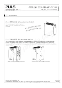 QS10.241-A1 Datasheet Page 20