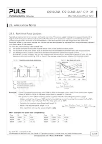 QS10.241-A1 Datasheet Page 22
