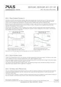 QS10.241-A1 Datasheet Page 23