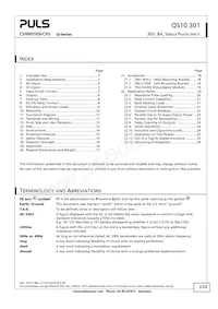 QS10.301 Datasheet Page 2