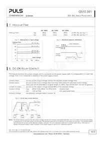 QS10.301 Datasheet Pagina 8