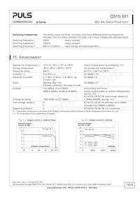 QS10.301 데이터 시트 페이지 14