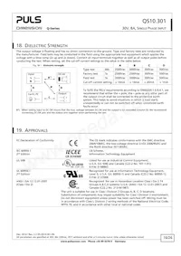 QS10.301 Datasheet Page 16