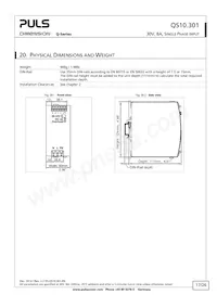 QS10.301 Datasheet Page 17