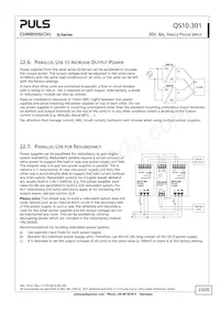 QS10.301 Datasheet Pagina 23