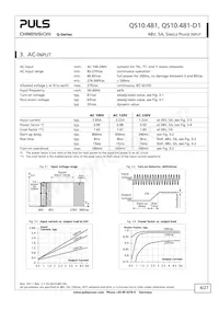 QS10.481-D1 Datasheet Page 4