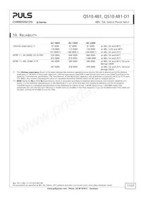 QS10.481-D1 Datasheet Page 11