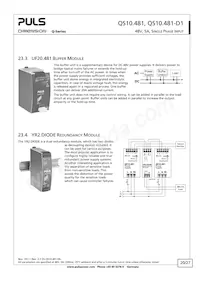 QS10.481-D1 Datasheet Page 20