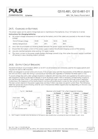 QS10.481-D1 Datasheet Page 23