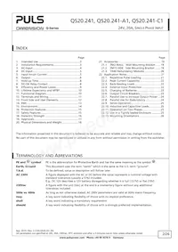 QS20.241-A1 Datasheet Page 2