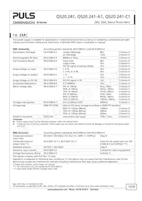 QS20.241-A1 Datasheet Pagina 13