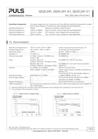 QS20.241-A1 Datasheet Page 14
