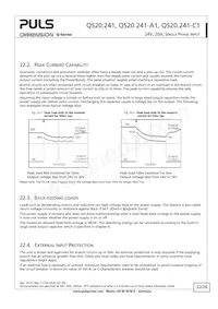 QS20.241-A1 Datasheet Pagina 22