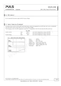 QS20.244 Datasheet Page 5