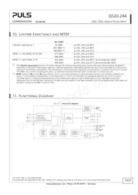 QS20.244 Datasheet Pagina 10