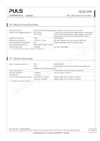 QS20.244 Datasheet Page 15