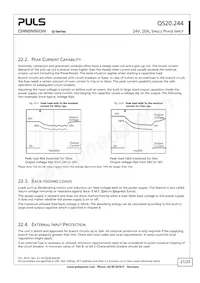 QS20.244 Datasheet Page 21