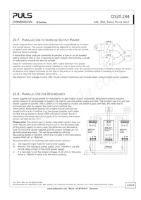 QS20.244 Datasheet Page 23