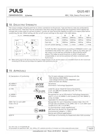 QS20.481 Datasheet Page 16