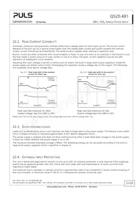 QS20.481 Datasheet Page 21