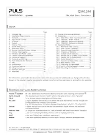 QS40.244 Datasheet Page 2
