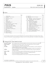 QS40.361 Datasheet Page 2