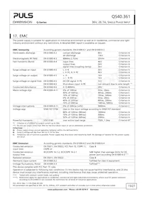 QS40.361 Datasheet Pagina 15