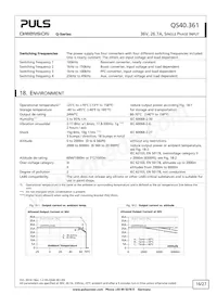 QS40.361 Datasheet Pagina 16