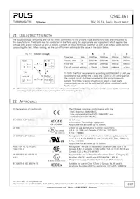 QS40.361 Datasheet Page 18