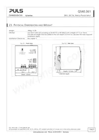 QS40.361 Datasheet Page 19