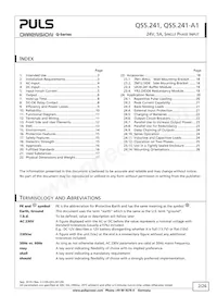QS5.241 Datasheet Page 2