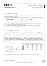 QS5.241 Datasheet Page 22