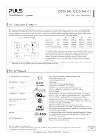 QT20.241-C1 Datasheet Page 16