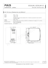 QT20.241-C1 Datasheet Page 17