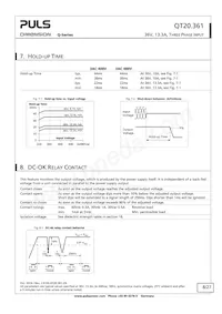 QT20.361 Datasheet Pagina 8