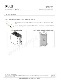 QT20.481 Datasheet Pagina 18