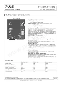 QT40.242 Datasheet Pagina 15