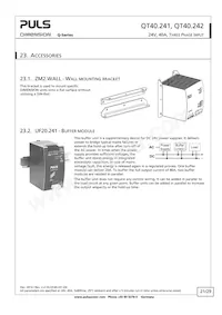 QT40.242 Datasheet Page 21