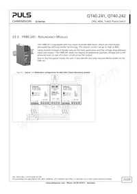 QT40.242 데이터 시트 페이지 22