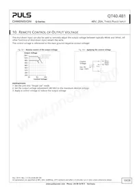 QT40.481數據表 頁面 10