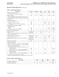QW050A81 Datasheet Page 3