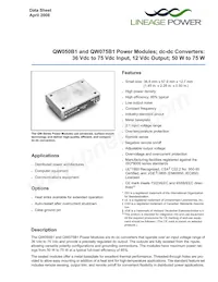 QW075A1 Datasheet Copertura